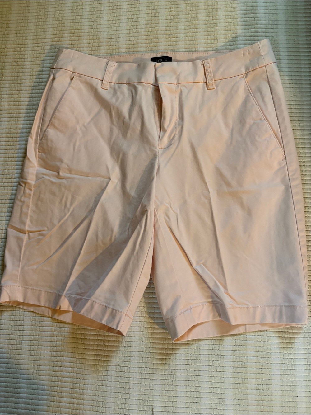 J. Crew Pale Pink Tailored Shorts